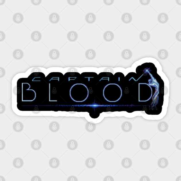 Captain Blood Sticker by iloveamiga